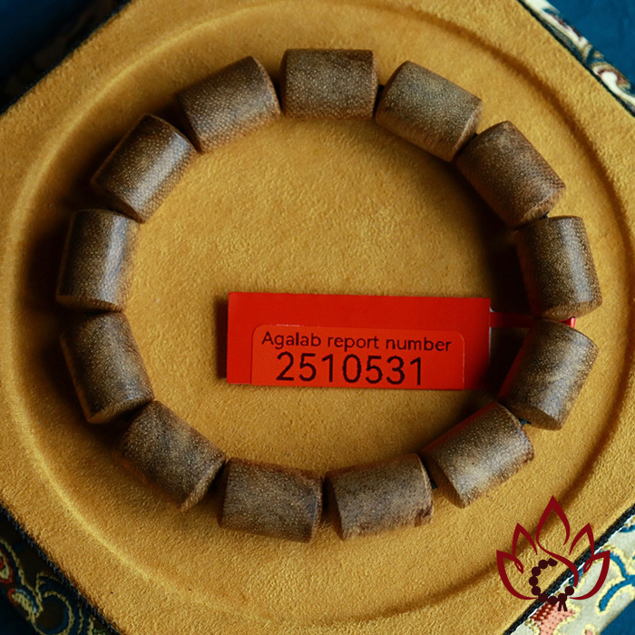 Vòng Trầm Hương Lu Thống | 10 Ly | Trầm Tốc Kiến Tự Nhiên Lâu Năm